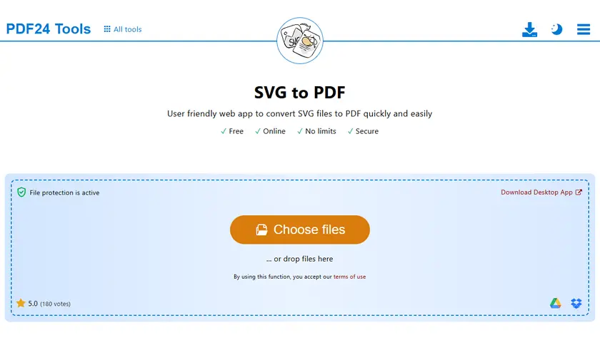 在线 SVG 转 PDF