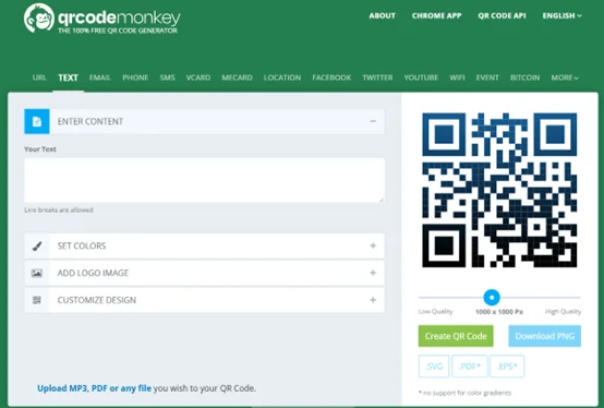 在线生成 QR Code 二维码