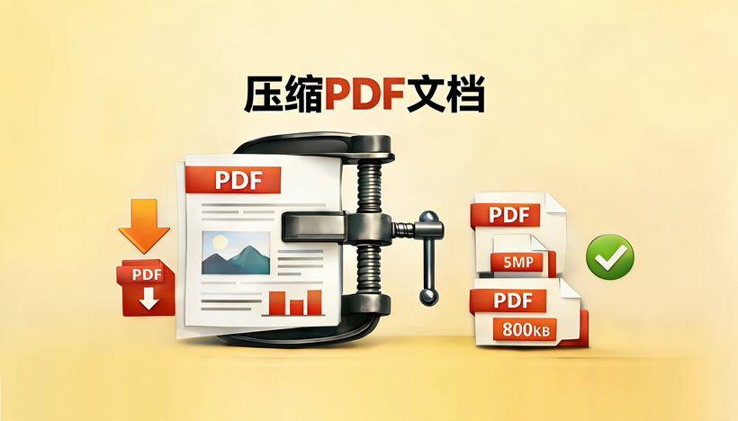 如何压缩 PDF 文档?3 种方法高效减小文件体积